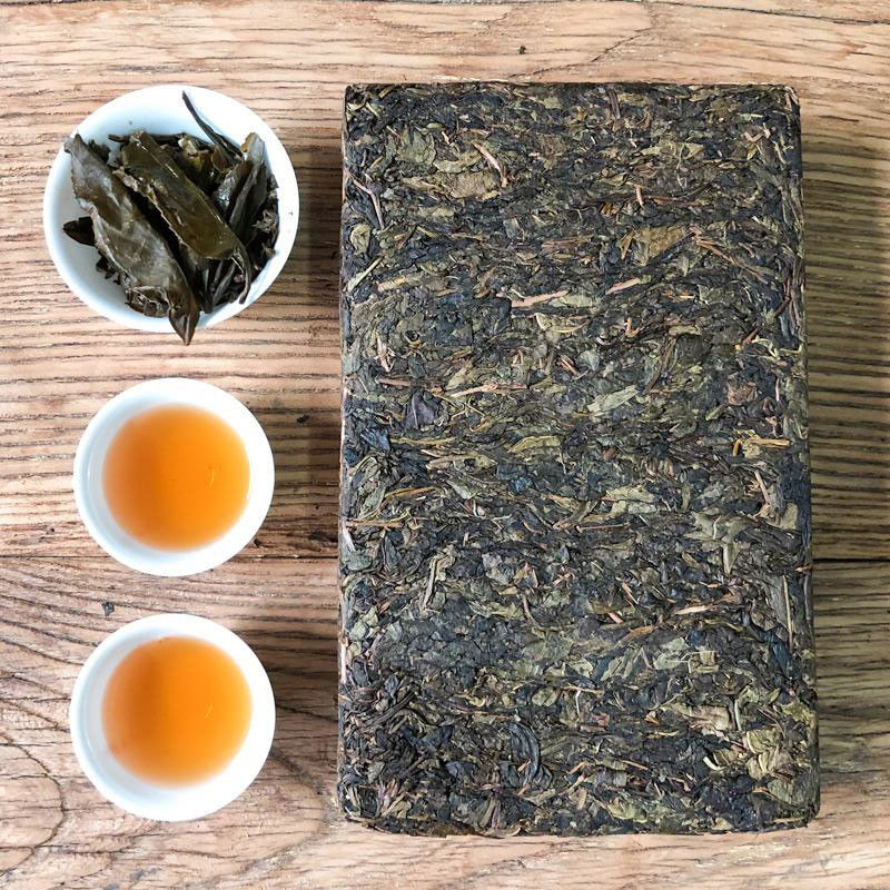 No Pollution Hunan Dark Tea Long Term Storage Under Clean Dark Tea