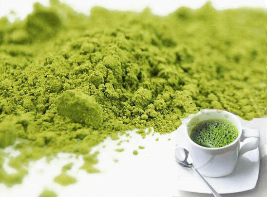 Healthy Fat Burning Green Tea Matcha Powder With Steamed Processing